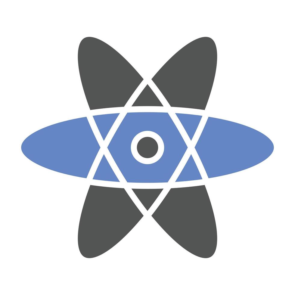Atom Icon Style vector