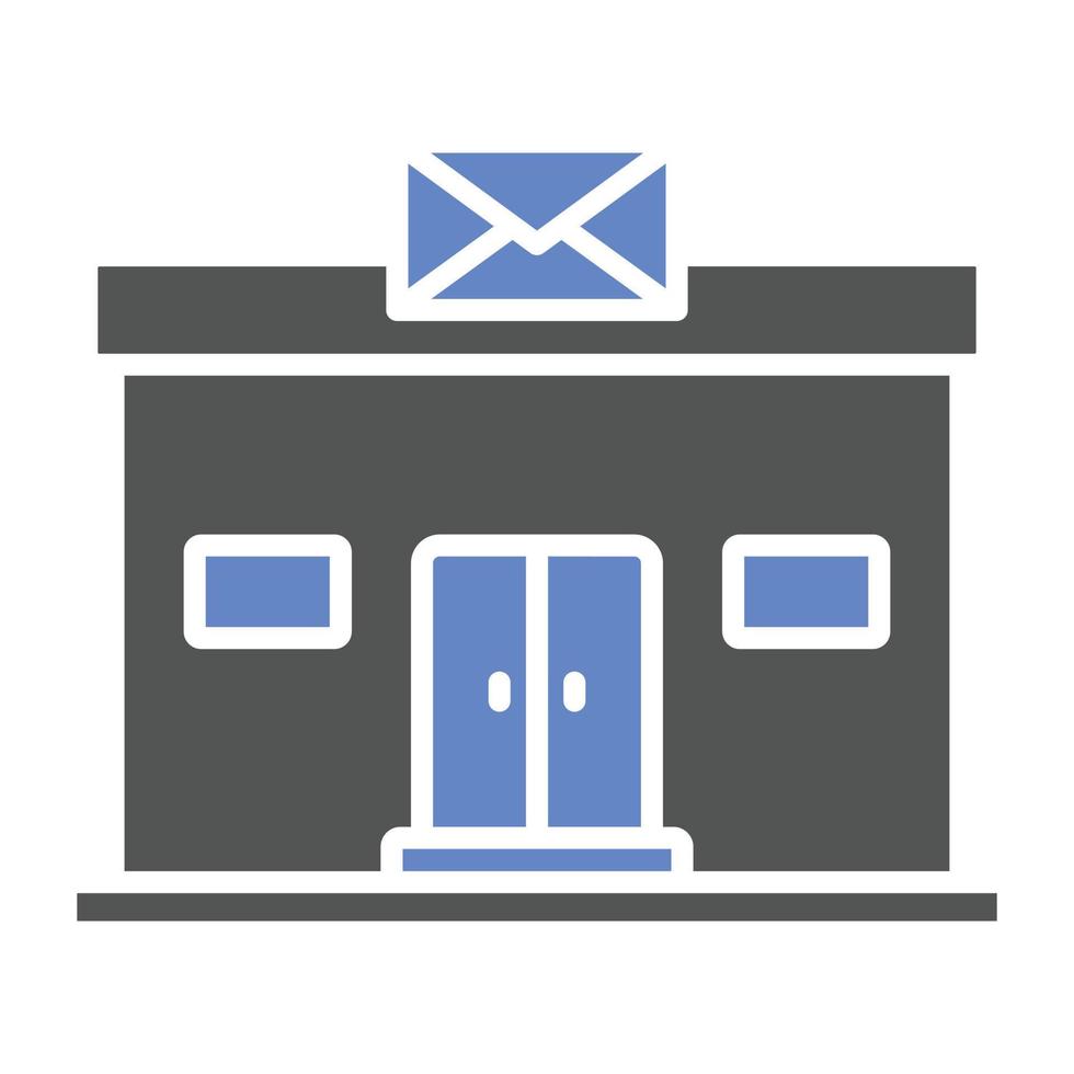 Post Office Icon Style vector