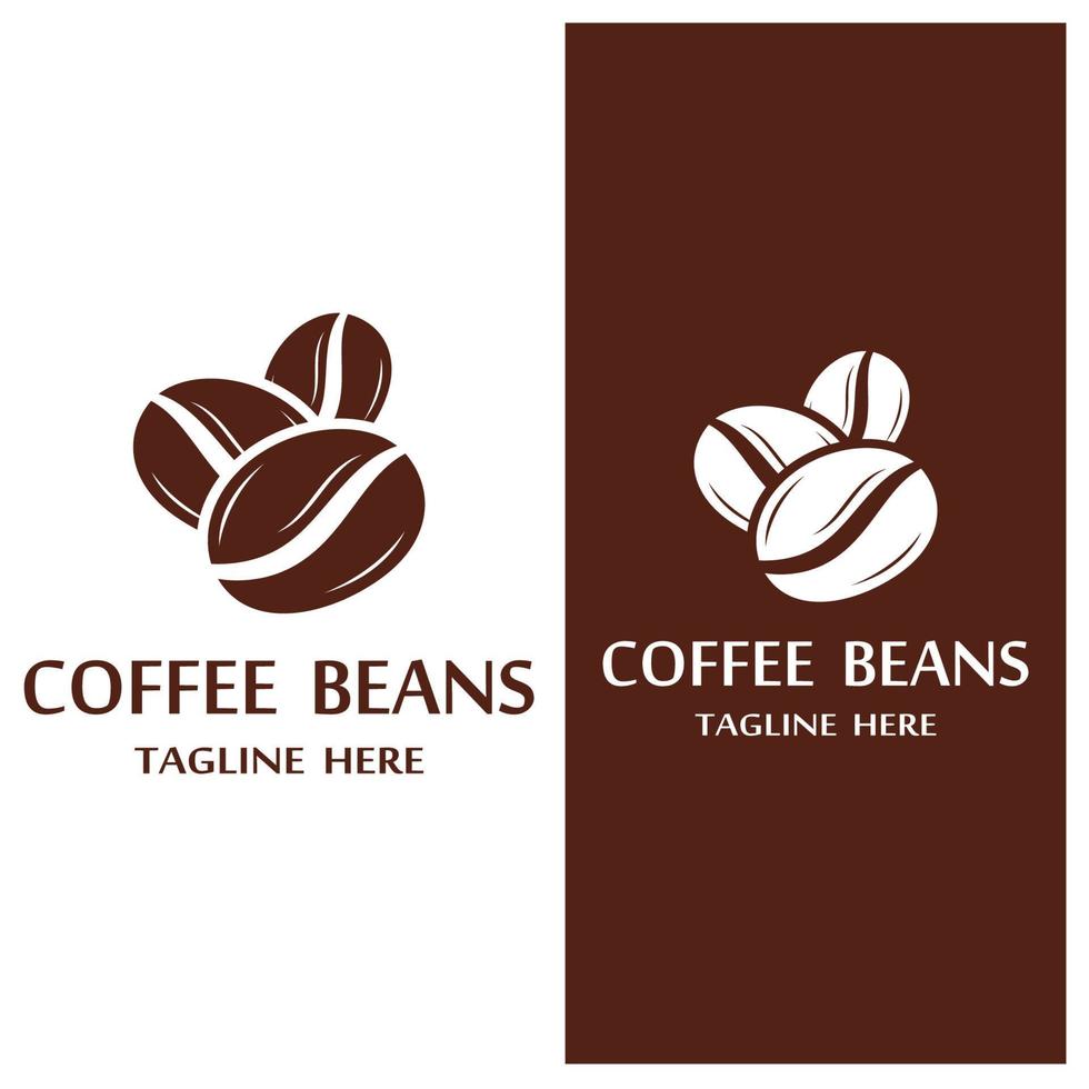 vector de icono de grano de café