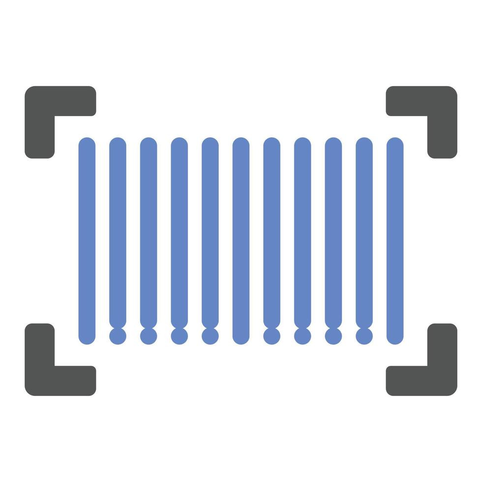 Barcode Icon Style vector