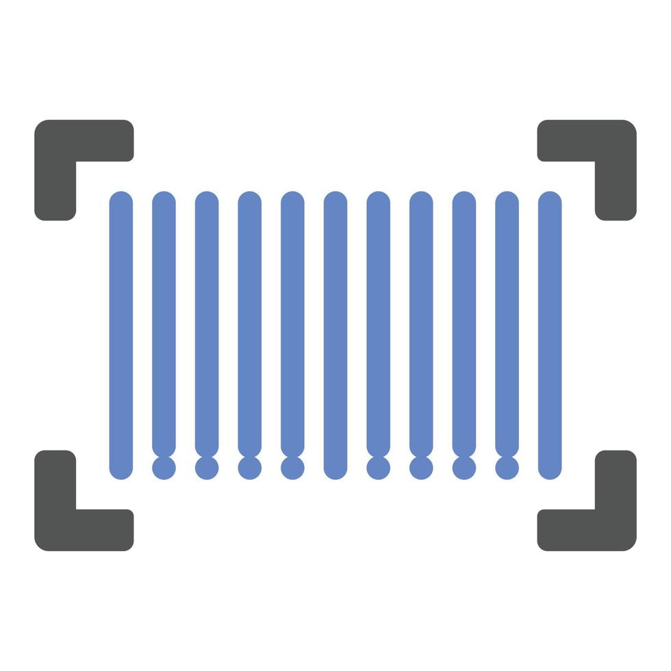 Barcode Icon Style vector