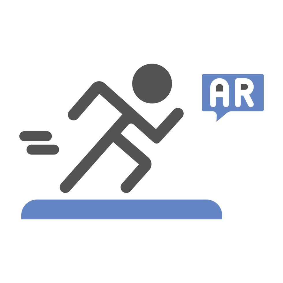 Ar Running Game Icon Style 9966432 Vector Art at Vecteezy