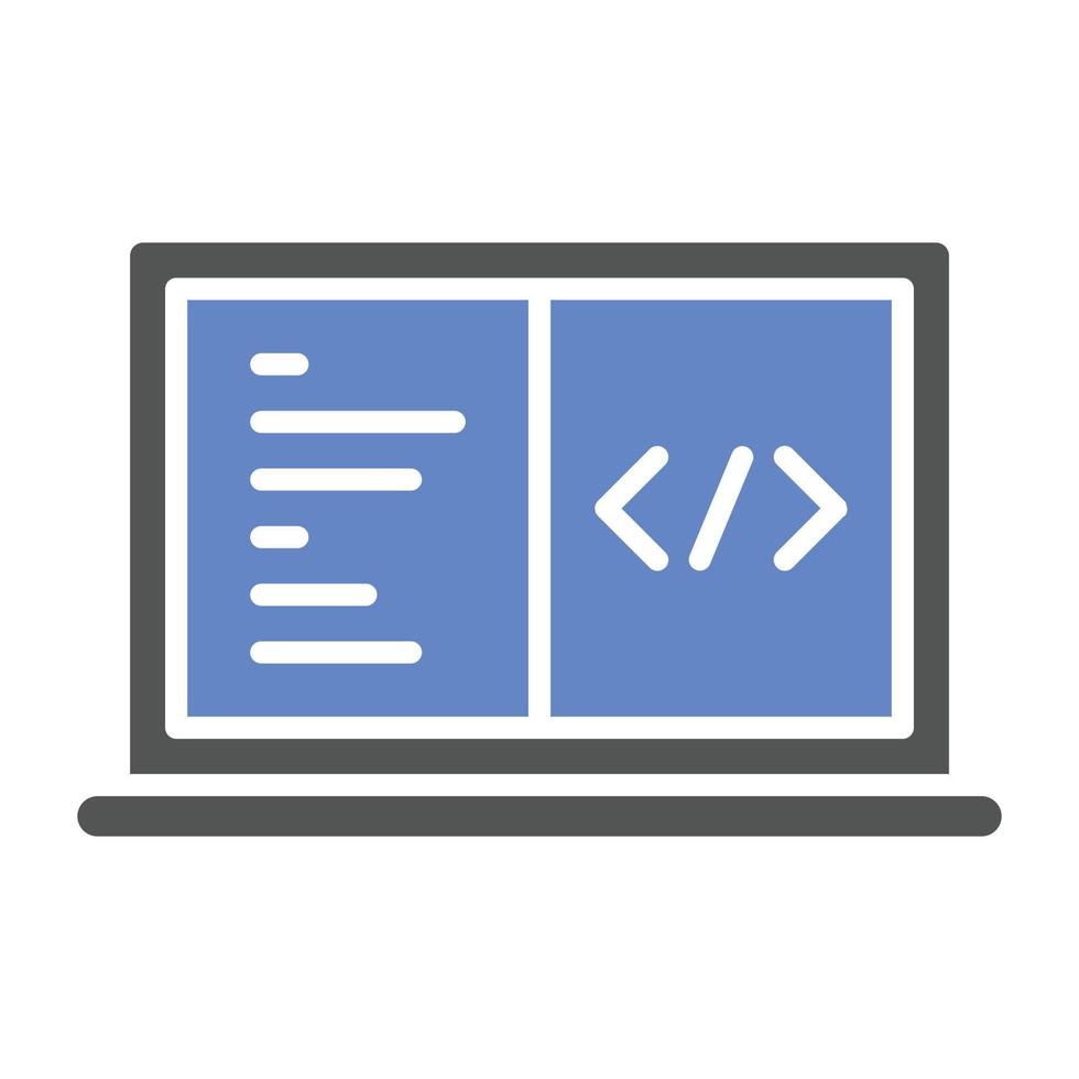 Coding Icon Style vector