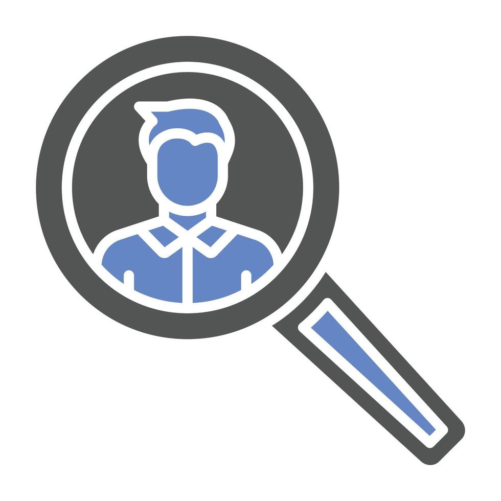 Prospecting Icon Style vector