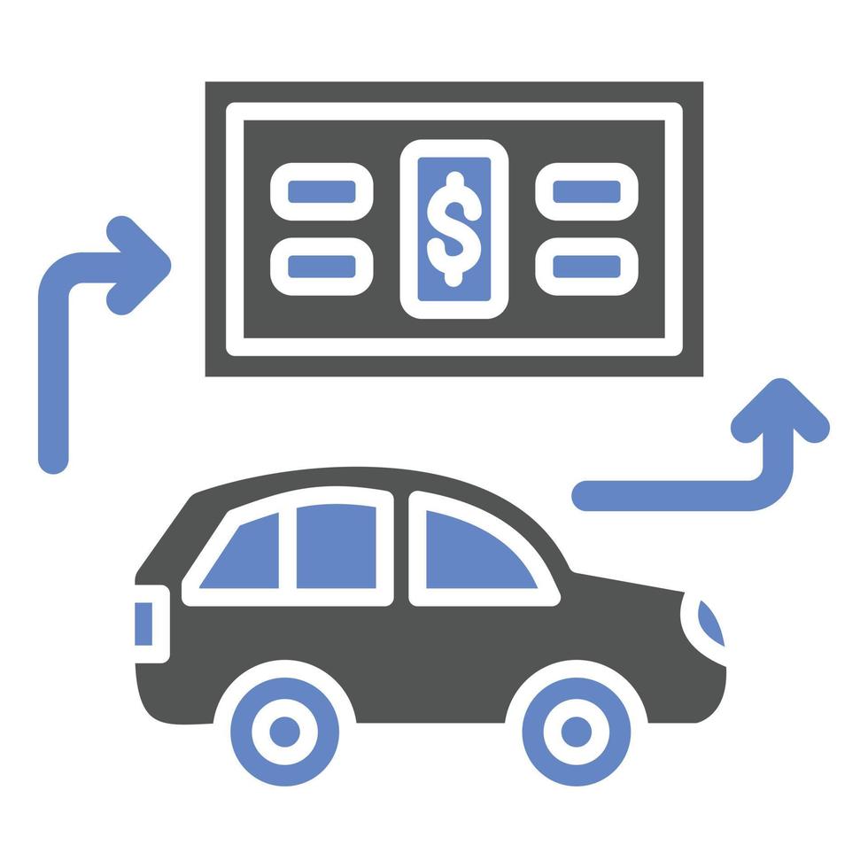 Equity Lease Icon Style vector