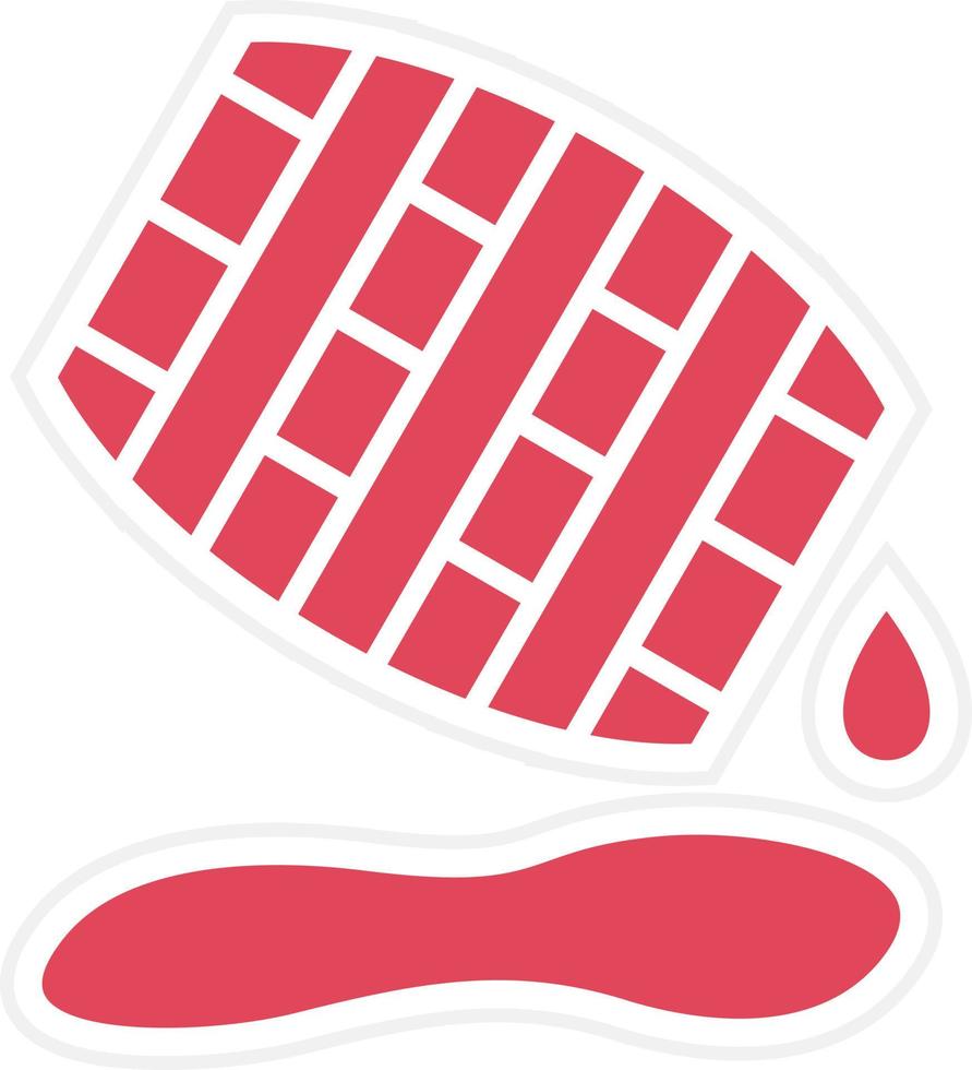 Oil Spill Icon Style vector