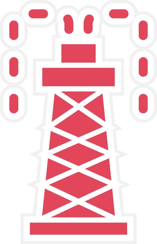 Derrick Icon Style vector