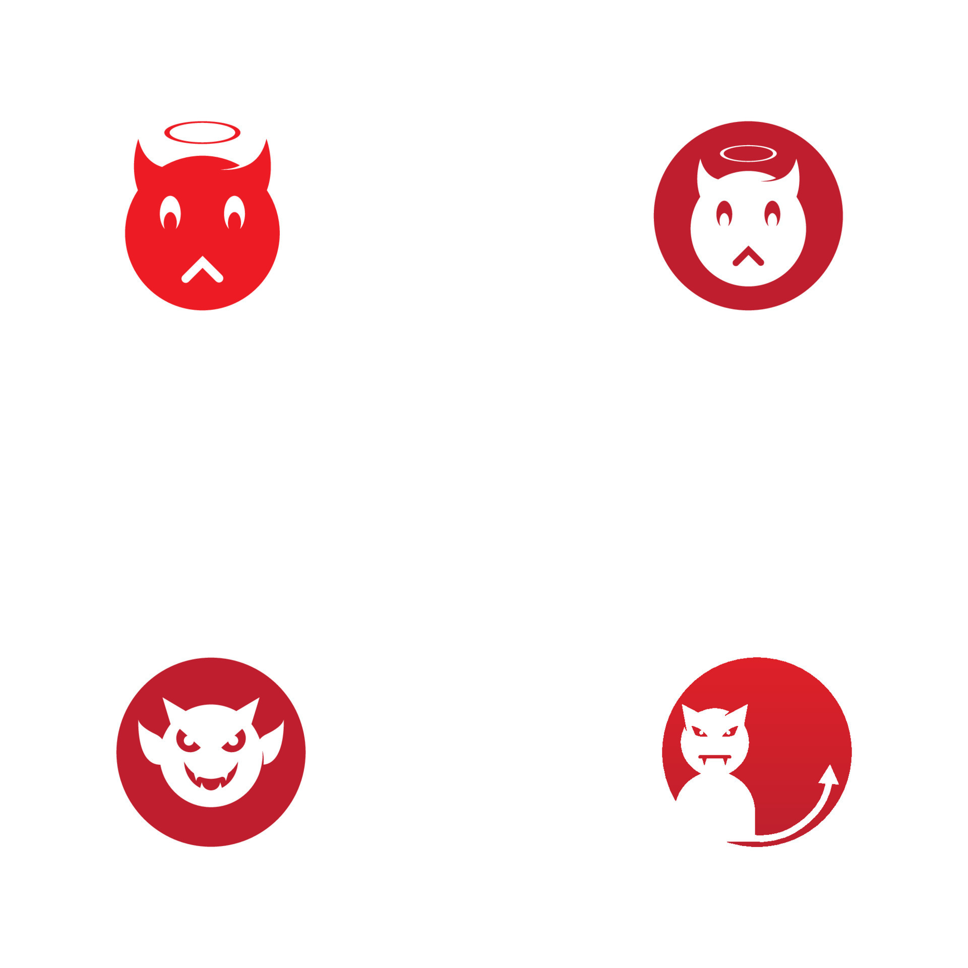 Devil horn Vector icon 9966865 Vector Art at Vecteezy