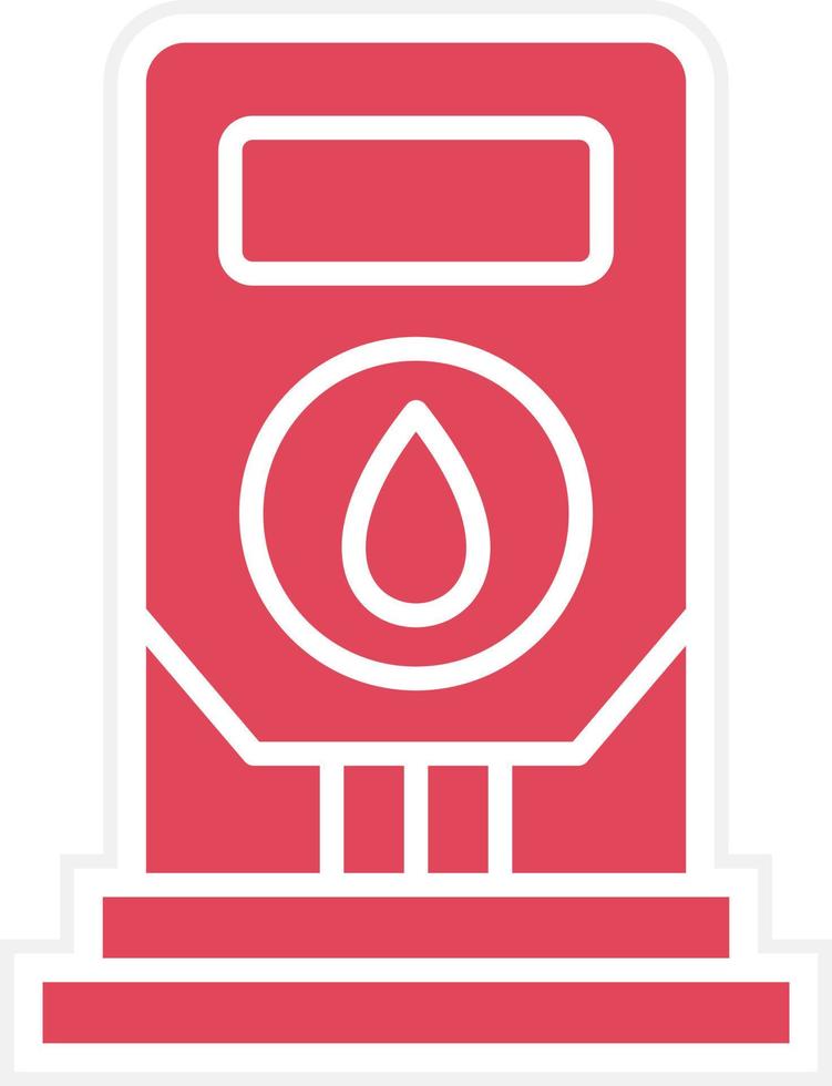 Gasoline  Icon Style vector