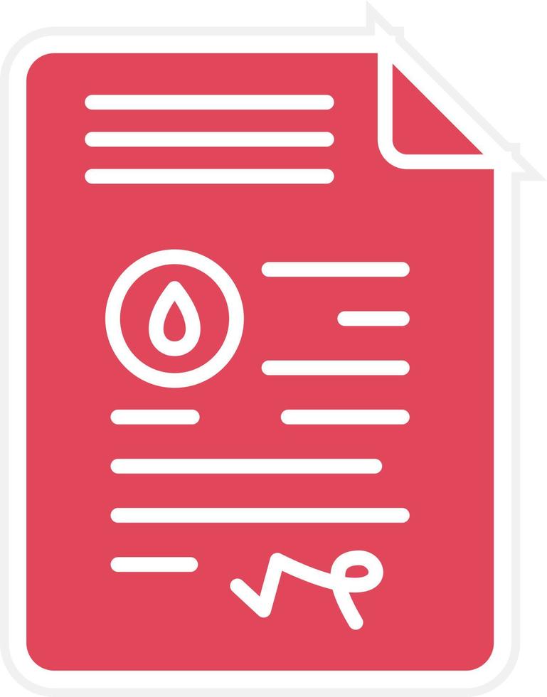 Oil Contract Icon Style vector