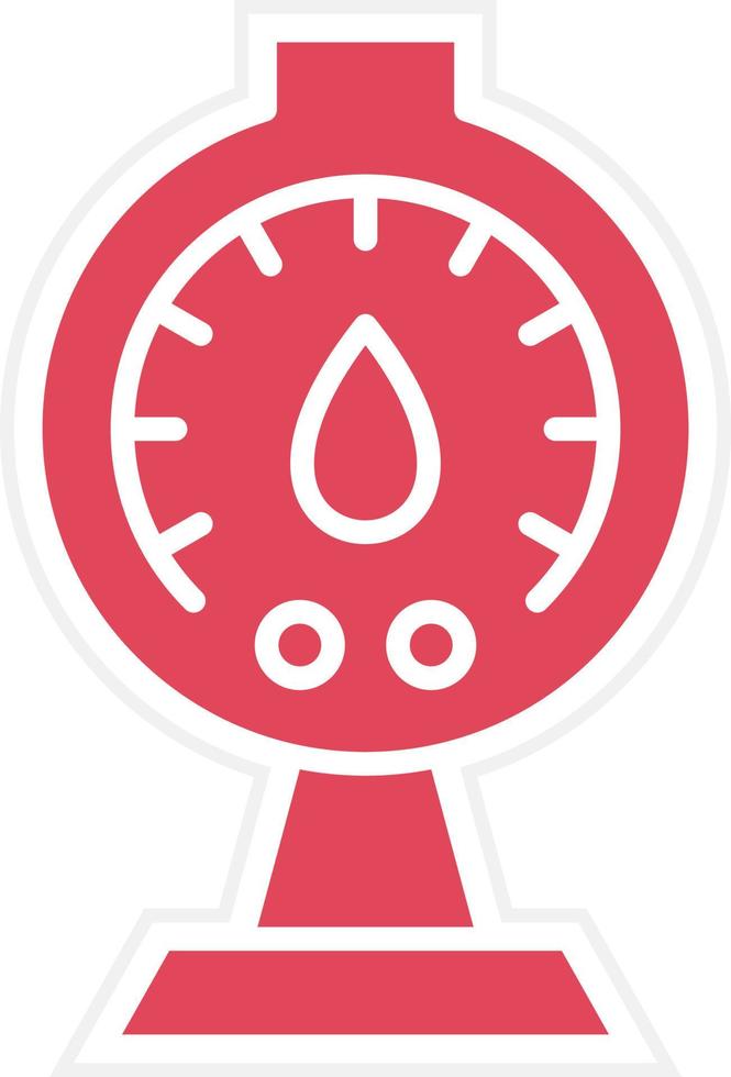 Meter Icon Style vector