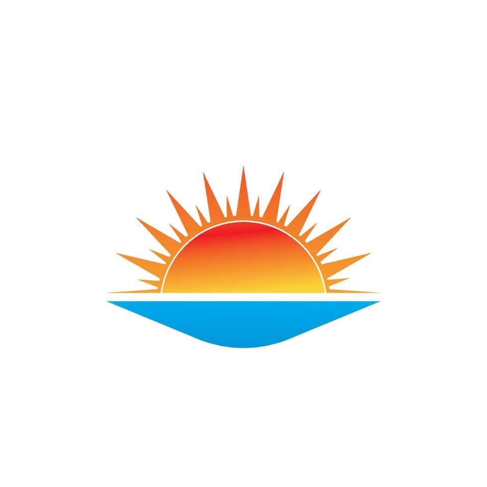 Sun Vector illustration Icon