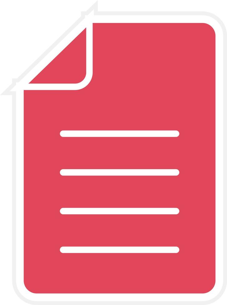 Files Icon Style vector