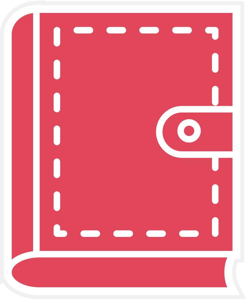 Diary Icon Style vector