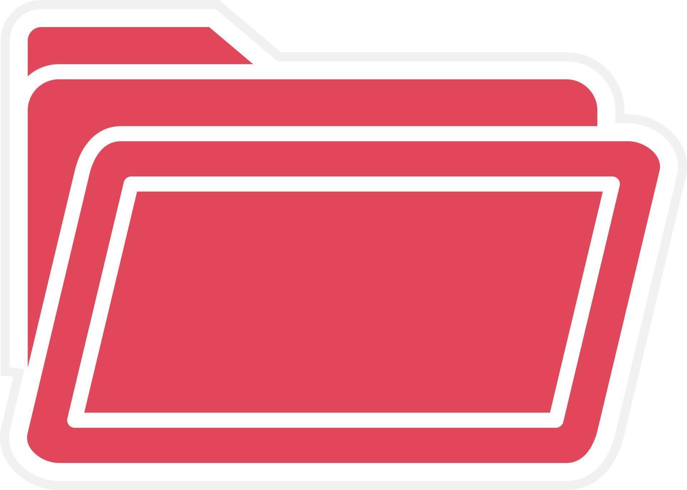 Folders Icon Style vector