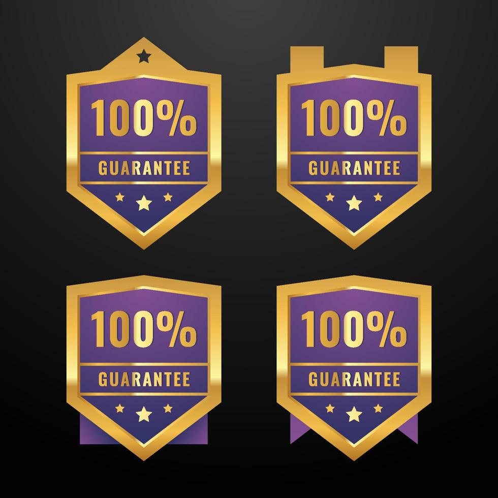 Waranty Design Background For Industrial. Guarantee Badge vector