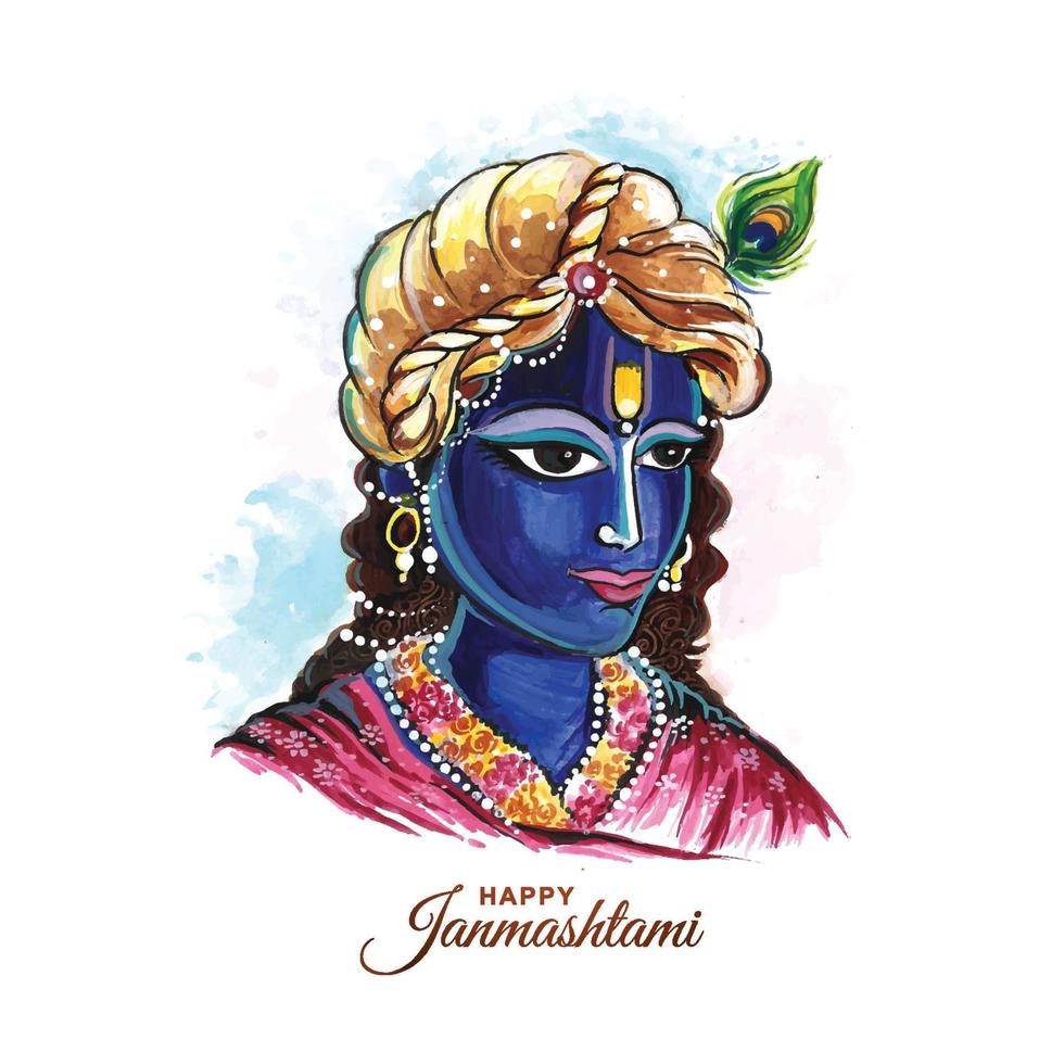 Amazon.com: Rangoli god & God's Wall Sticker Krishna Sketch Modern Art 93 :  Tools & Home Improvement
