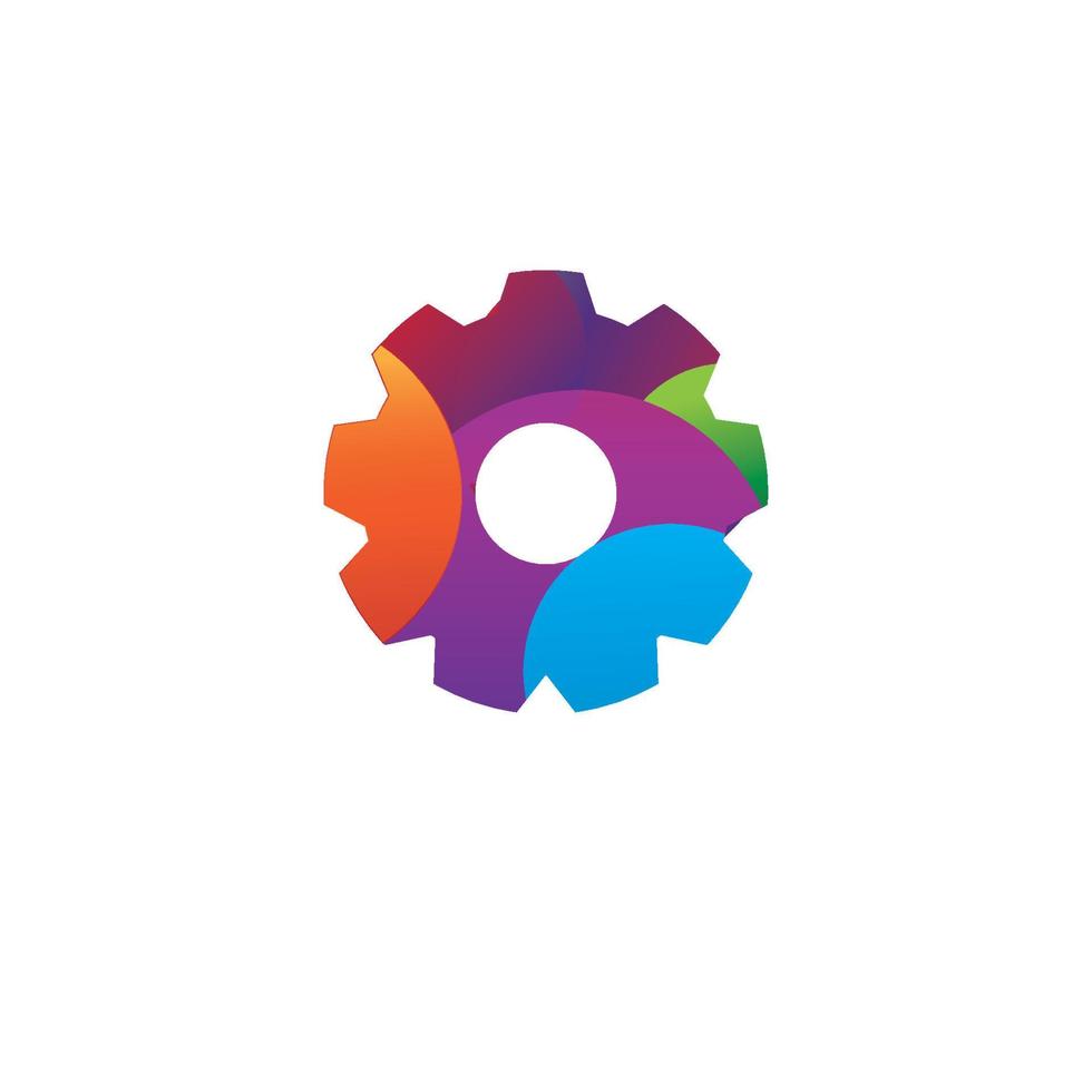 Gear Logo Template vector icon