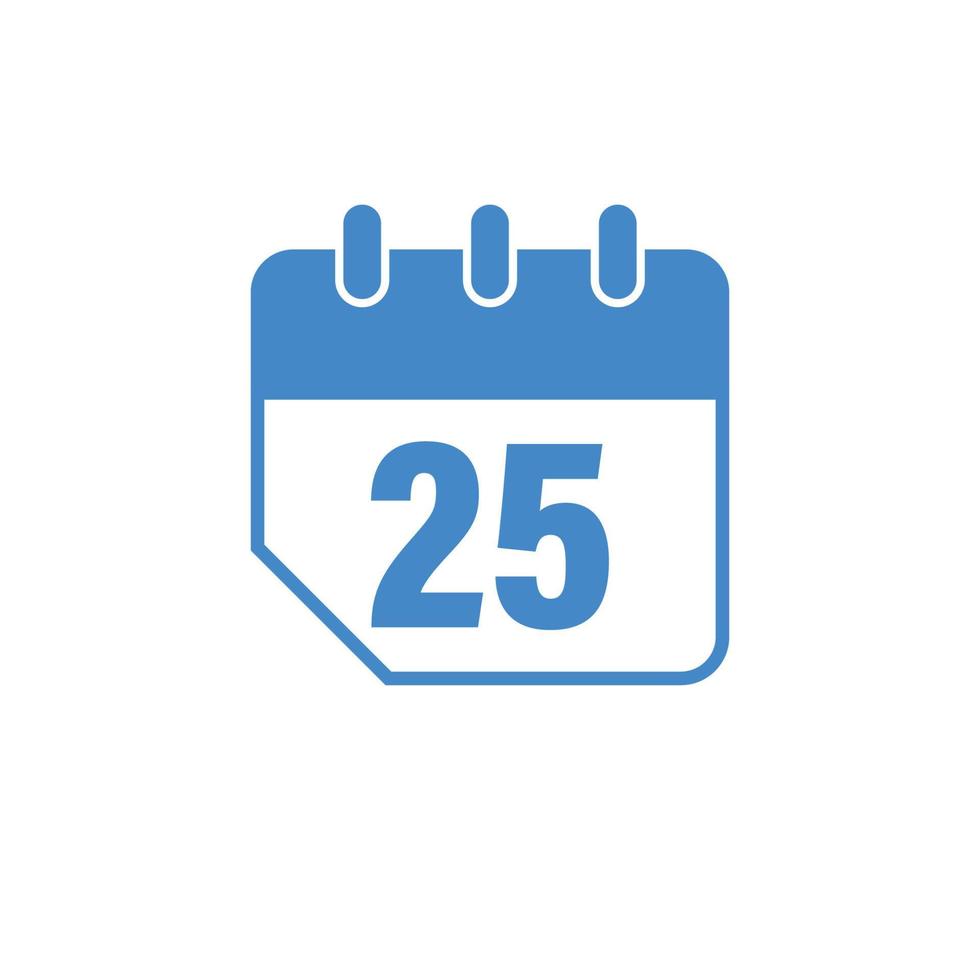 Calendar icon logo vector