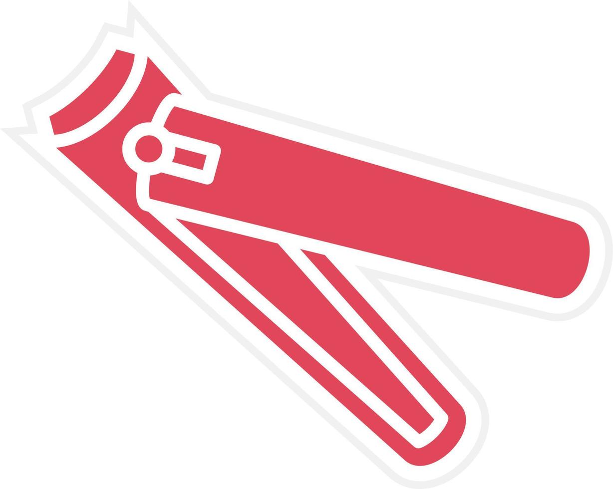 Nail Clipper Icon Style vector