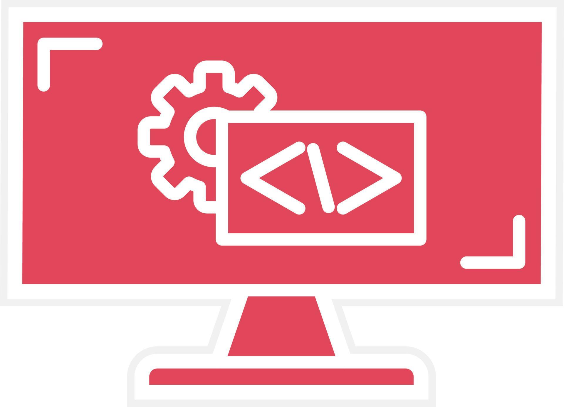 Develop Icon Style 9969564 Vector Art at Vecteezy