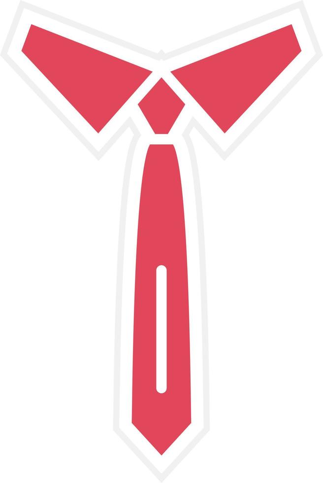 Tie Icon Style vector