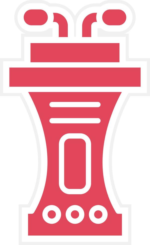 Lectern Icon Style vector
