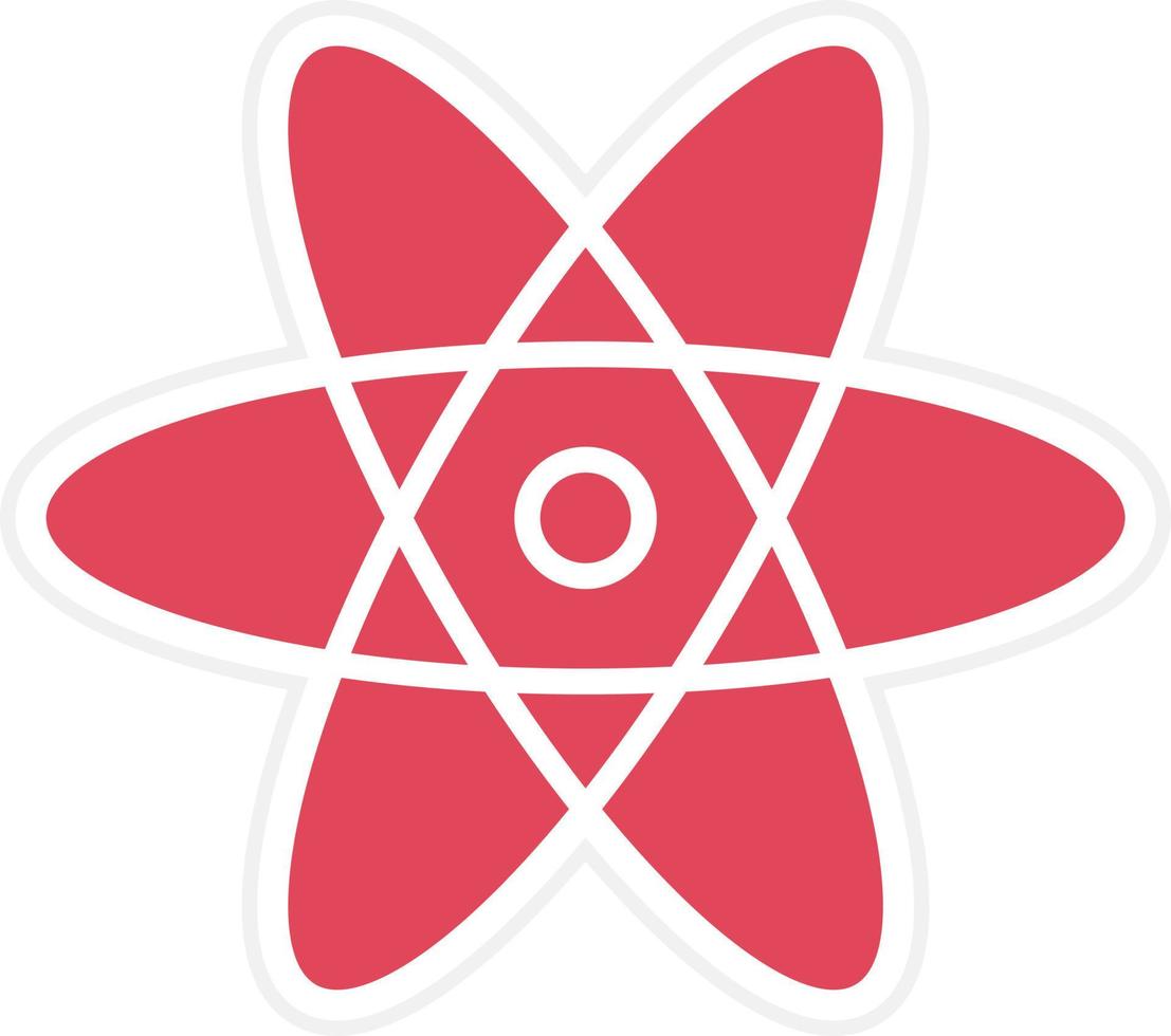 Atom Icon Style vector