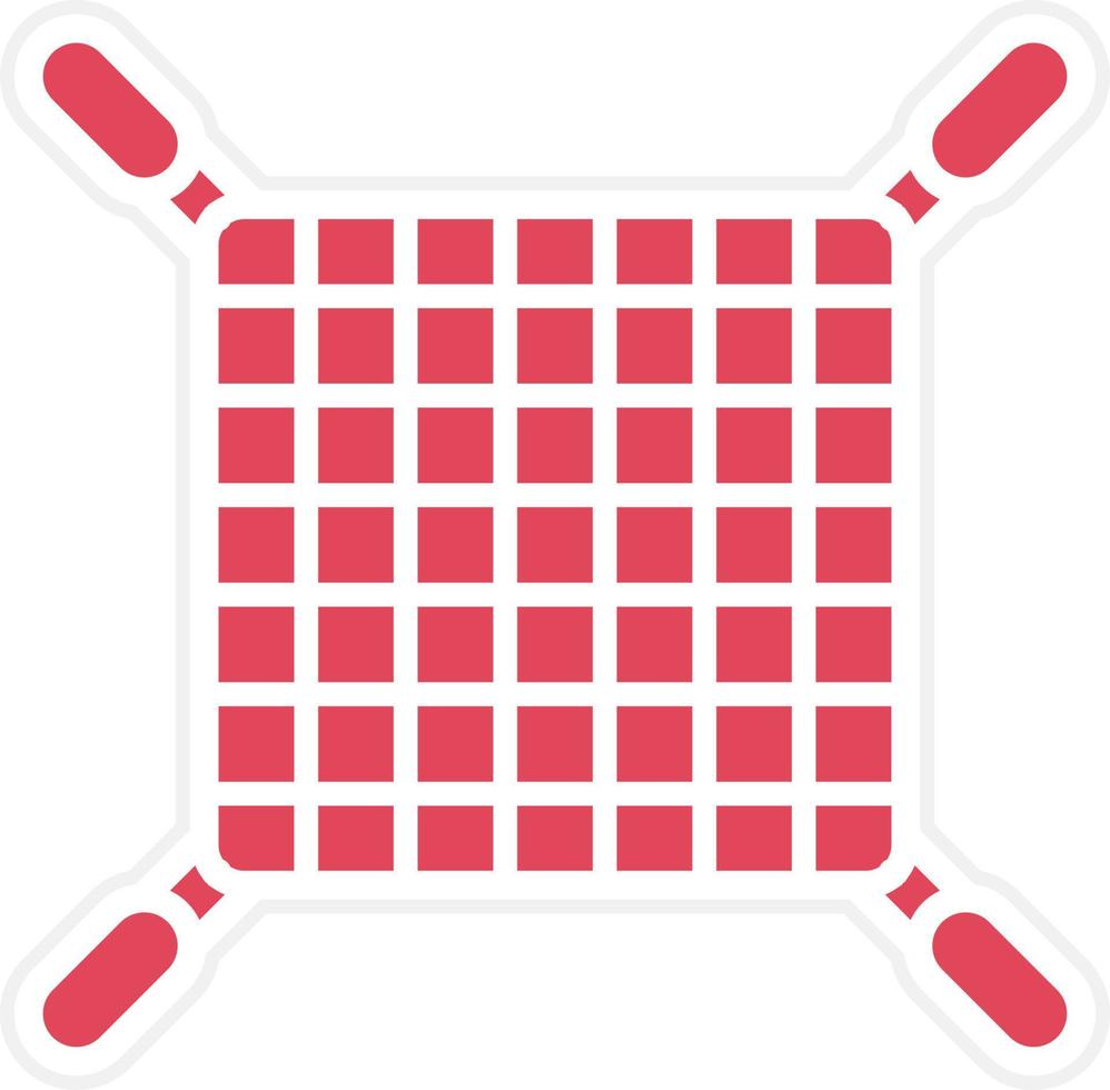 Cast Net Icon Style vector