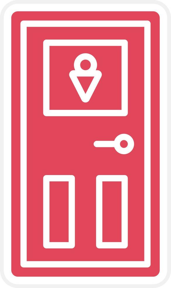 Toilet Icon Style vector