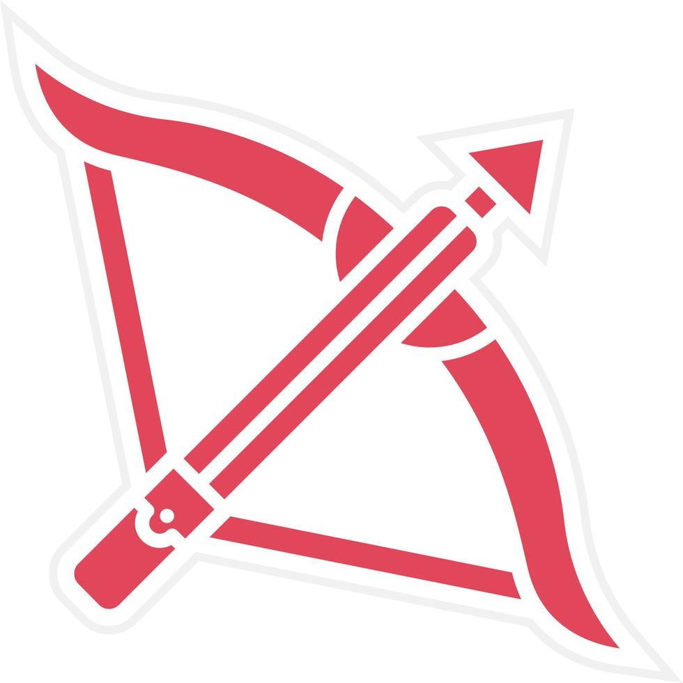 Crossbow Icon Style vector