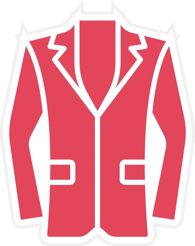 estilo de icono de traje ghilie vector