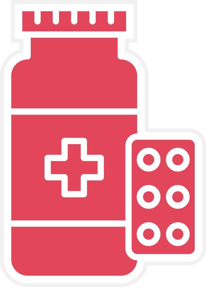 Painkiller Icon Style vector