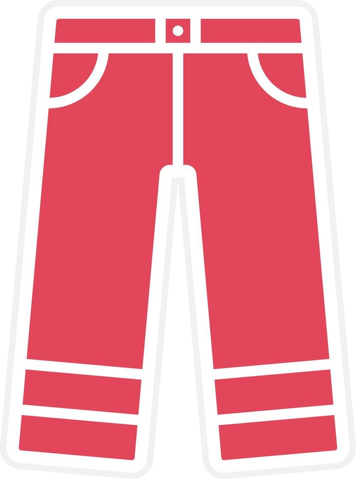 Pants Icon Style vector