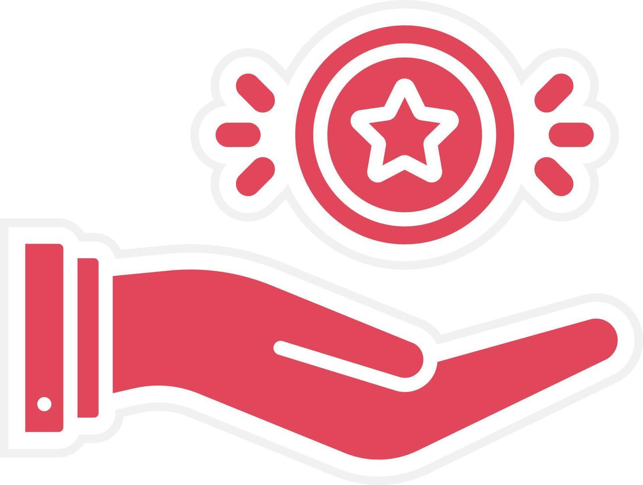 Earn Reward Points Icon Style vector