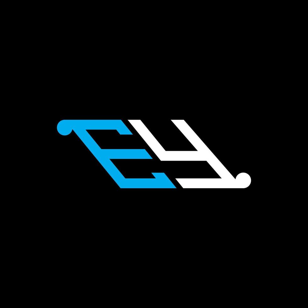 EY letter logo creative design with vector graphic