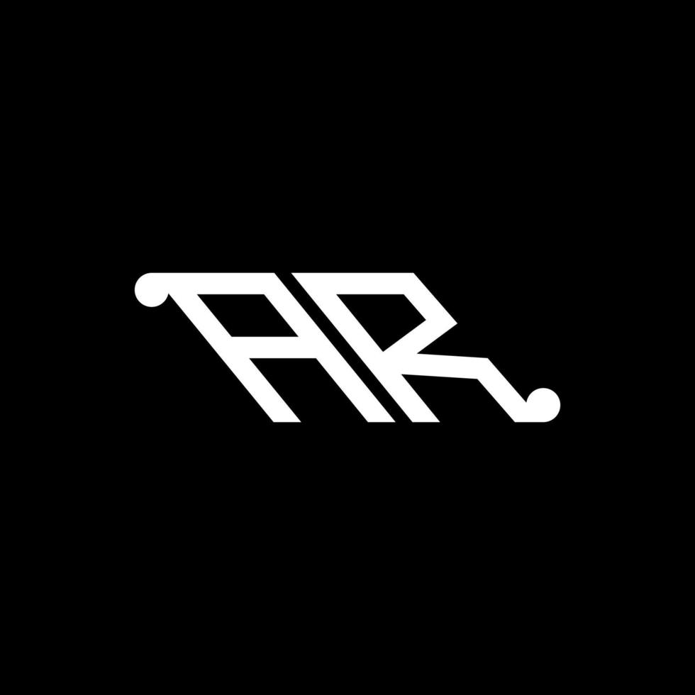 AR letter logo creative design with vector graphic 9969988 Vector Art