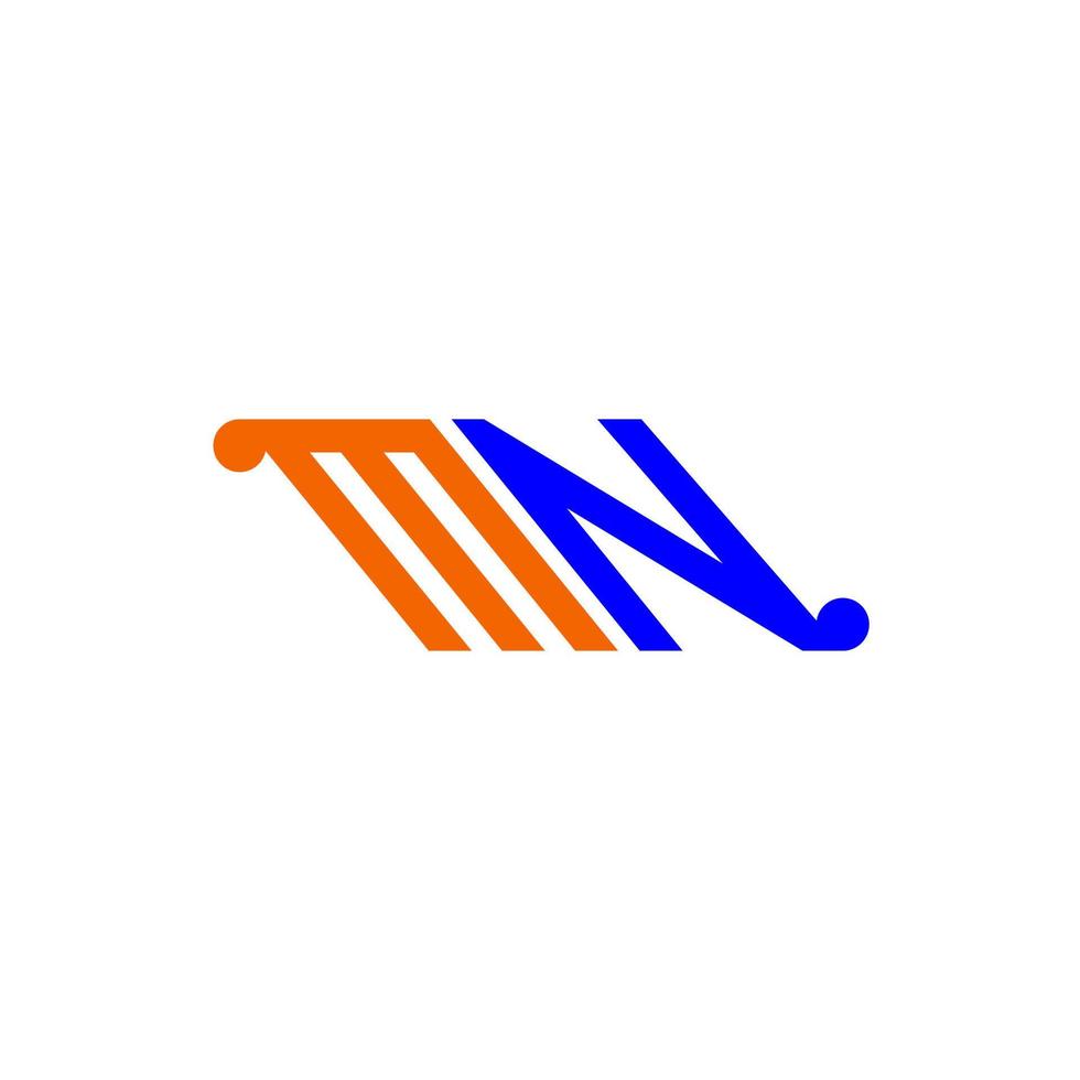 MN letter logo creative design with vector graphic