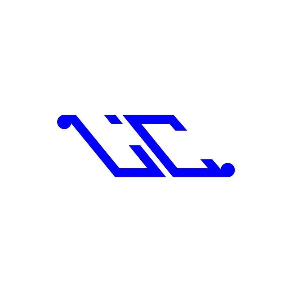 LC letter logo creative design with vector graphic