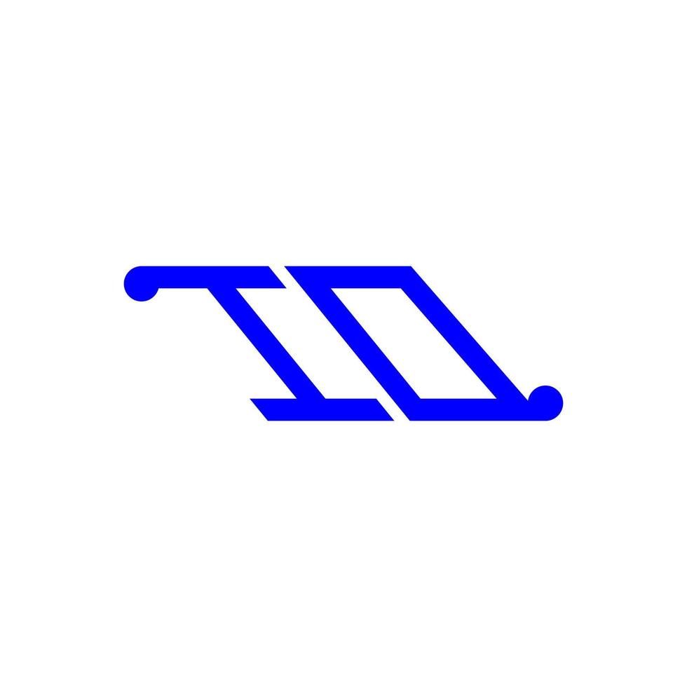 IO letter logo creative design with vector graphic