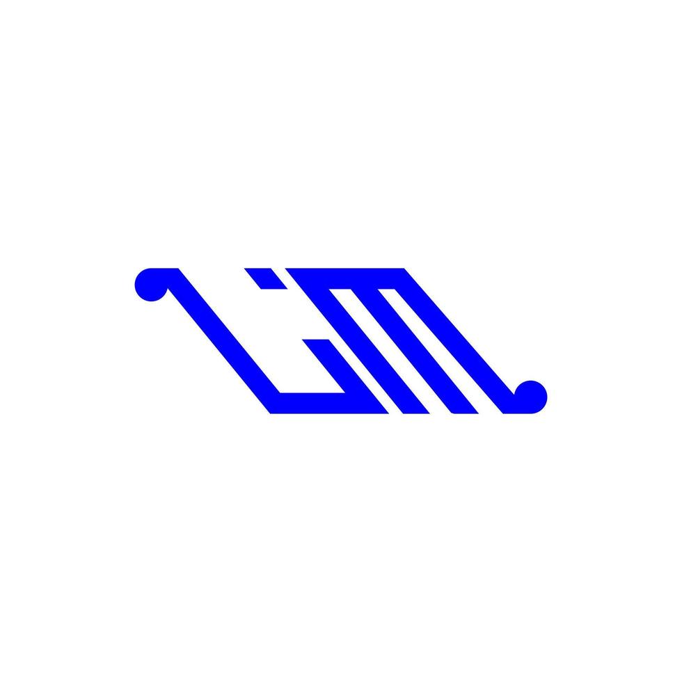 LM letter logo creative design with vector graphic
