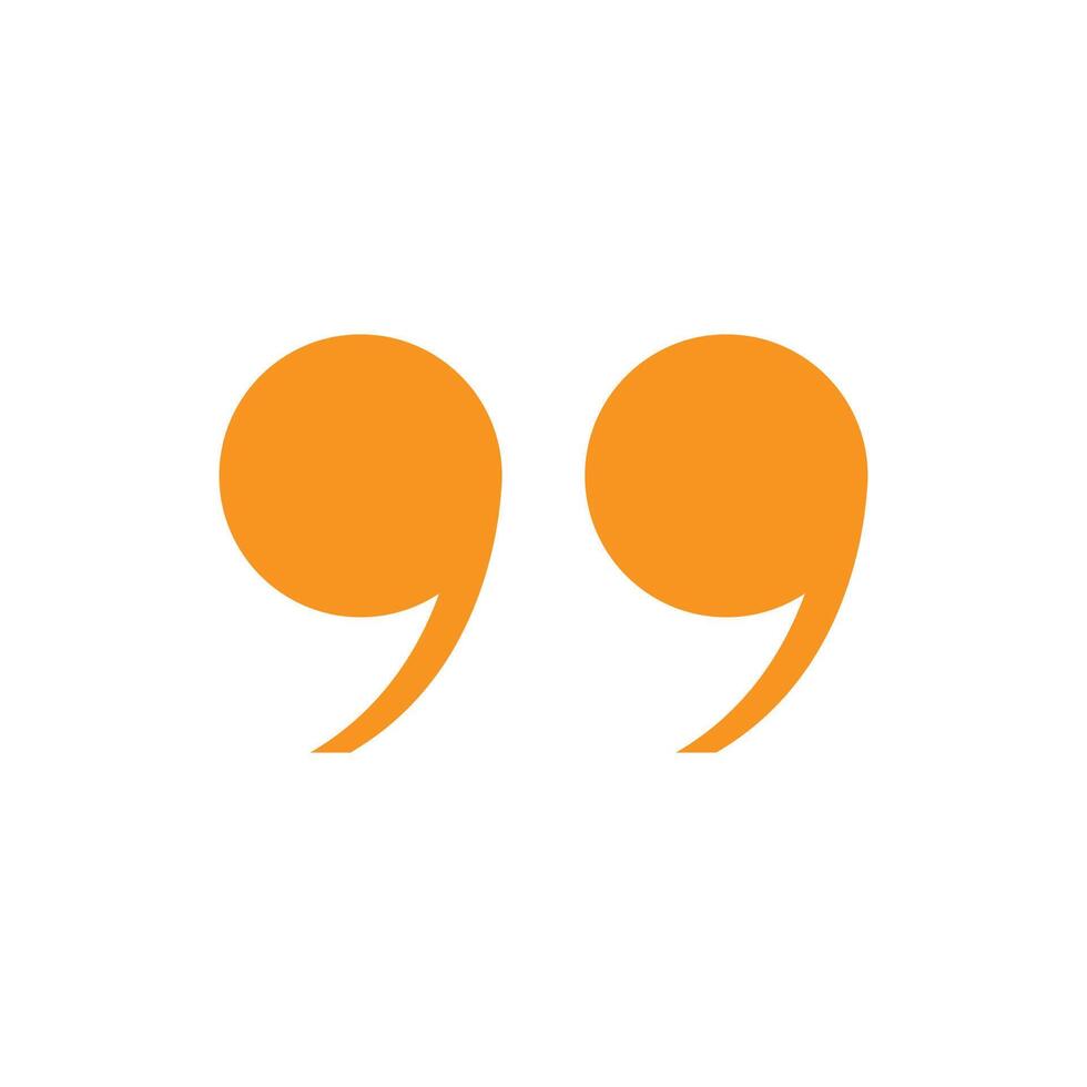 Eps10 Orange Vector Quotation Mark Icon Isolated On White Background eps10-orange-vector-quotation-mark-icon-isolated-on-white-background