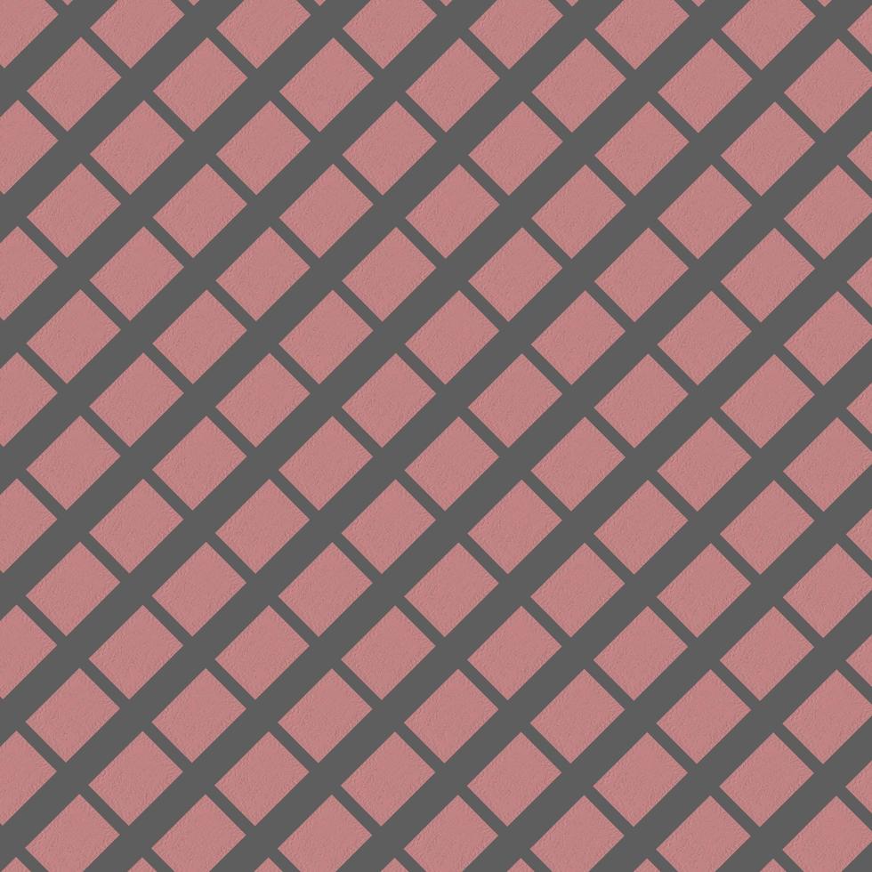 seamless pattern with brown brick geometric vector