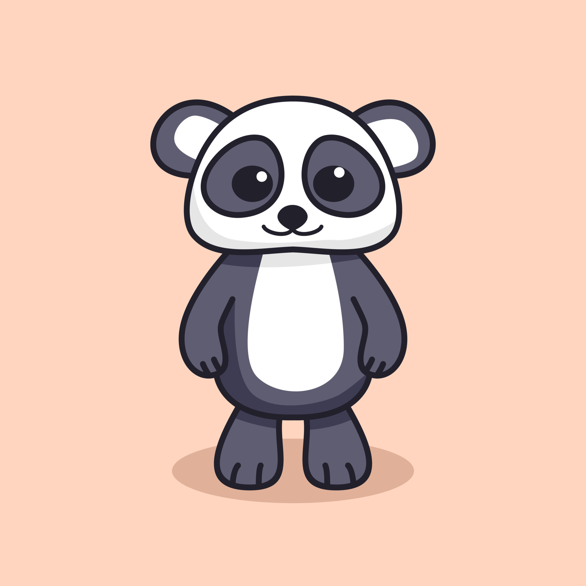 Cute Panda Premium Vector Illustration 9971384 Vector Art at Vecteezy
