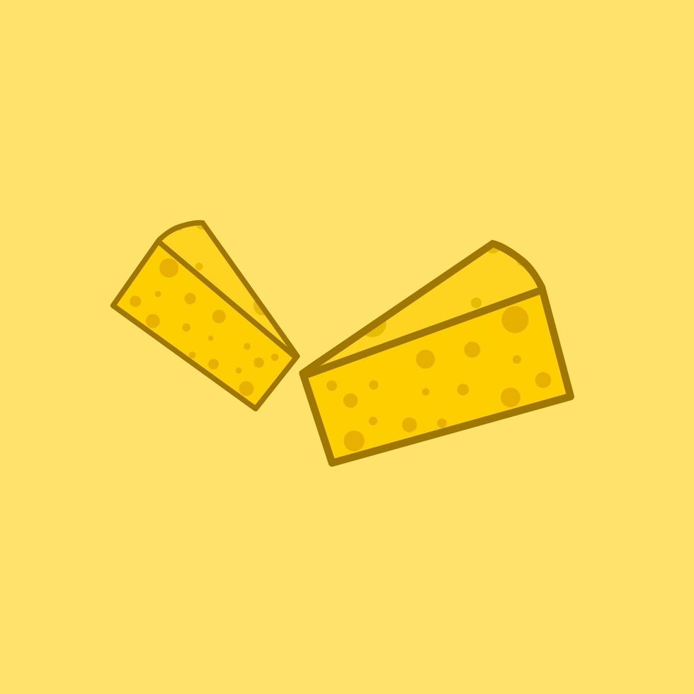 Illustration vector cheese