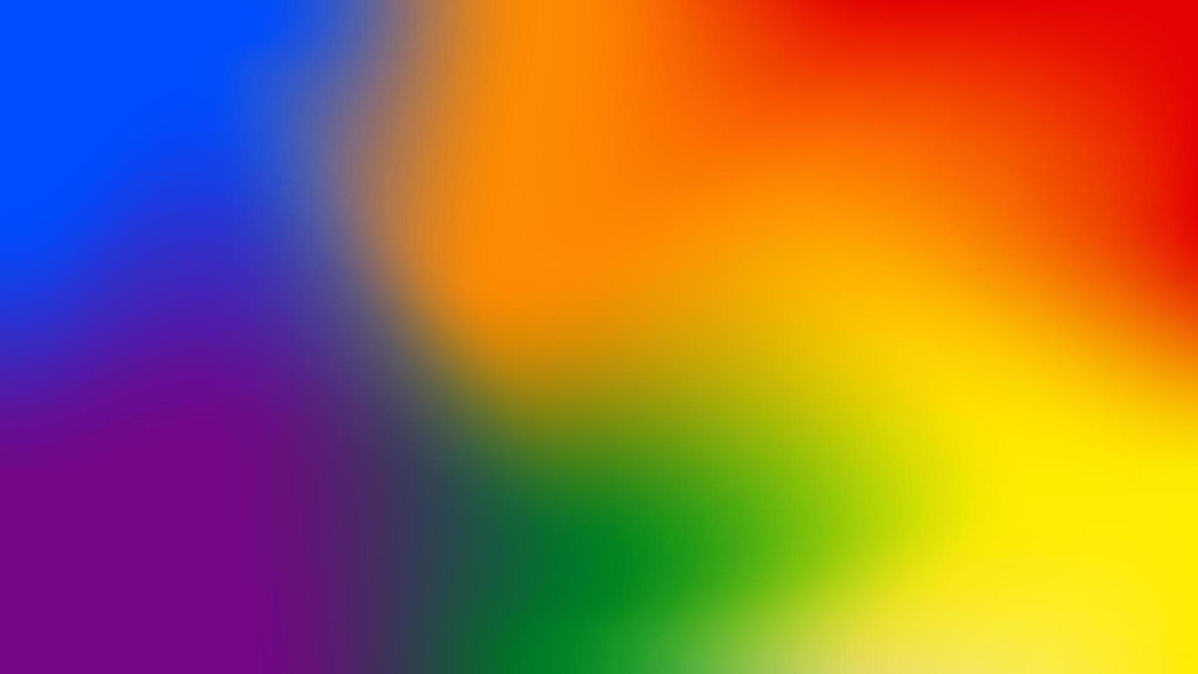 Rainbow gradient background. Abstract blur texture. Vector illustration.