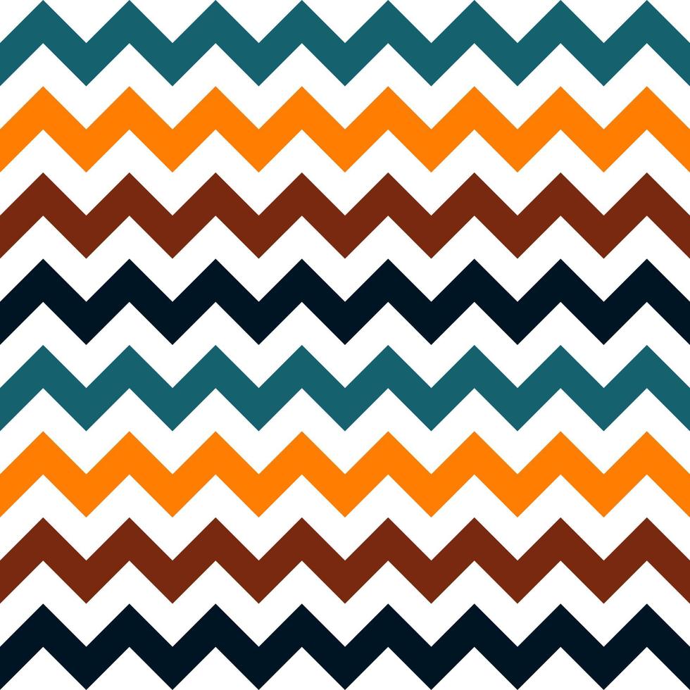 Abstract geometric zigzag texture. Vector illustration. Seamless pattern.