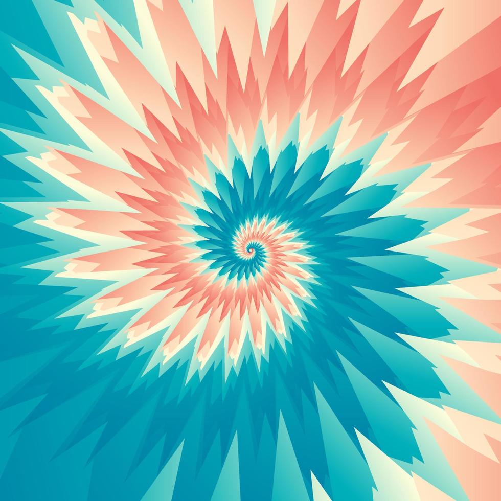 Abstract swirl background. Tie dye pattern. Vector illustration.