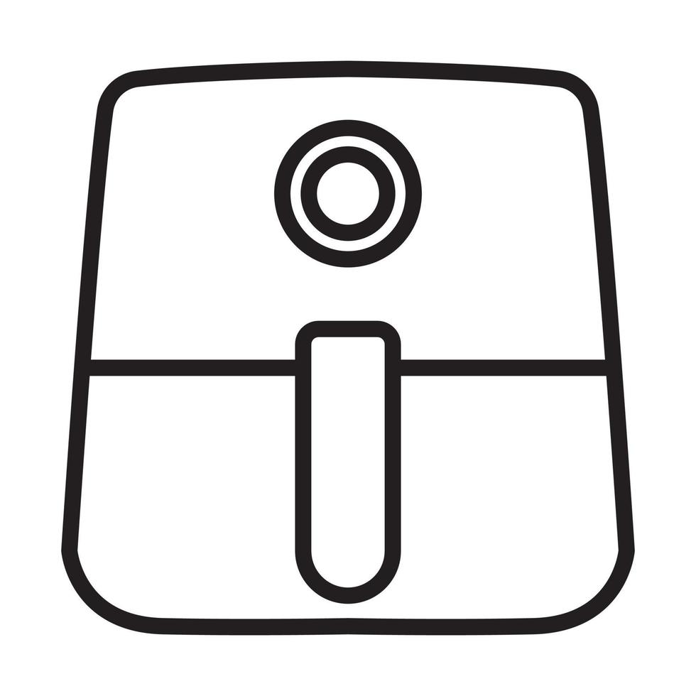 cooking air fryer appliance icon vector for graphic design, logo, website, social media, mobile app, UI illustration