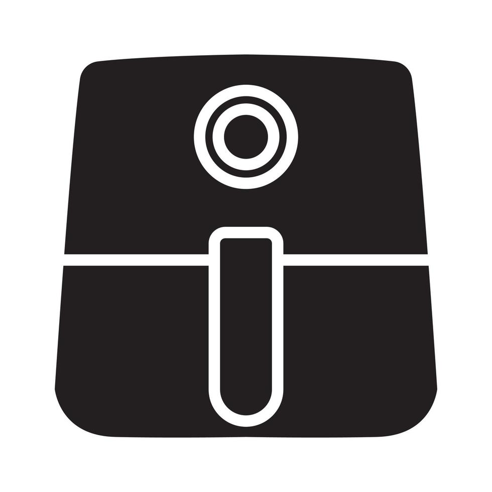 cooking air fryer appliance icon vector for graphic design, logo, website, social media, mobile app, UI illustration